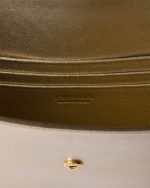 Prada Saffiano leather envelope clutch - Image 4